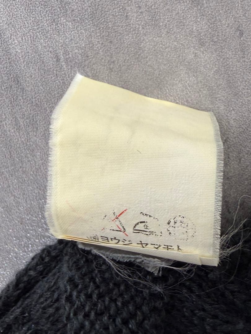 ヨウジヤマモトプールオム デザインニットキャップ