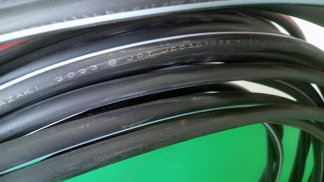 CVTケーブル　3×14　矢崎　No.423