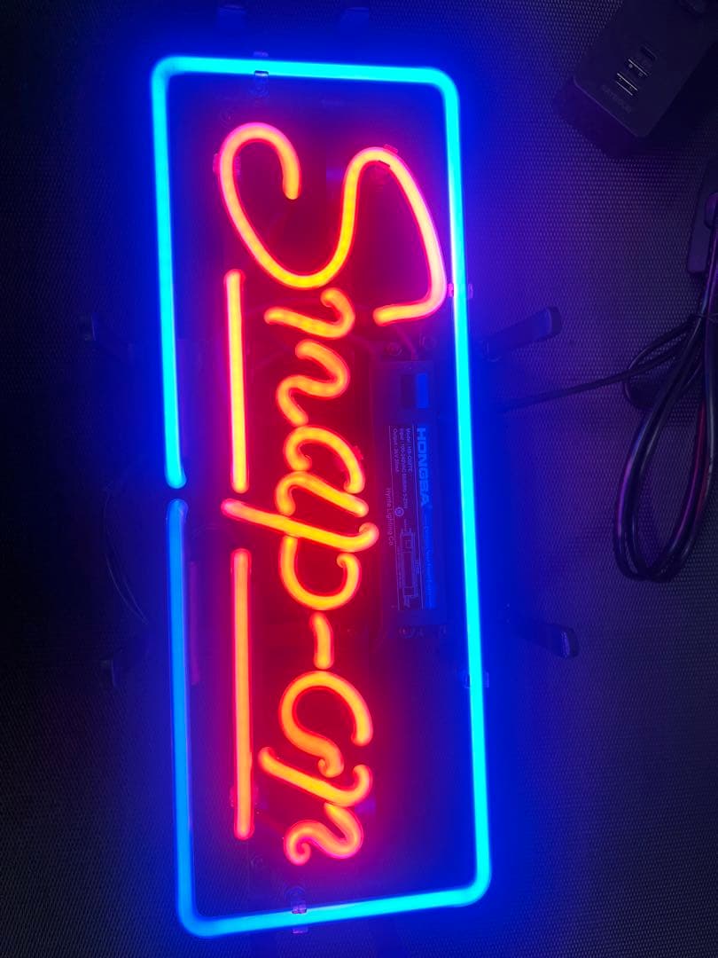 Snap-on LEDライト ネオン