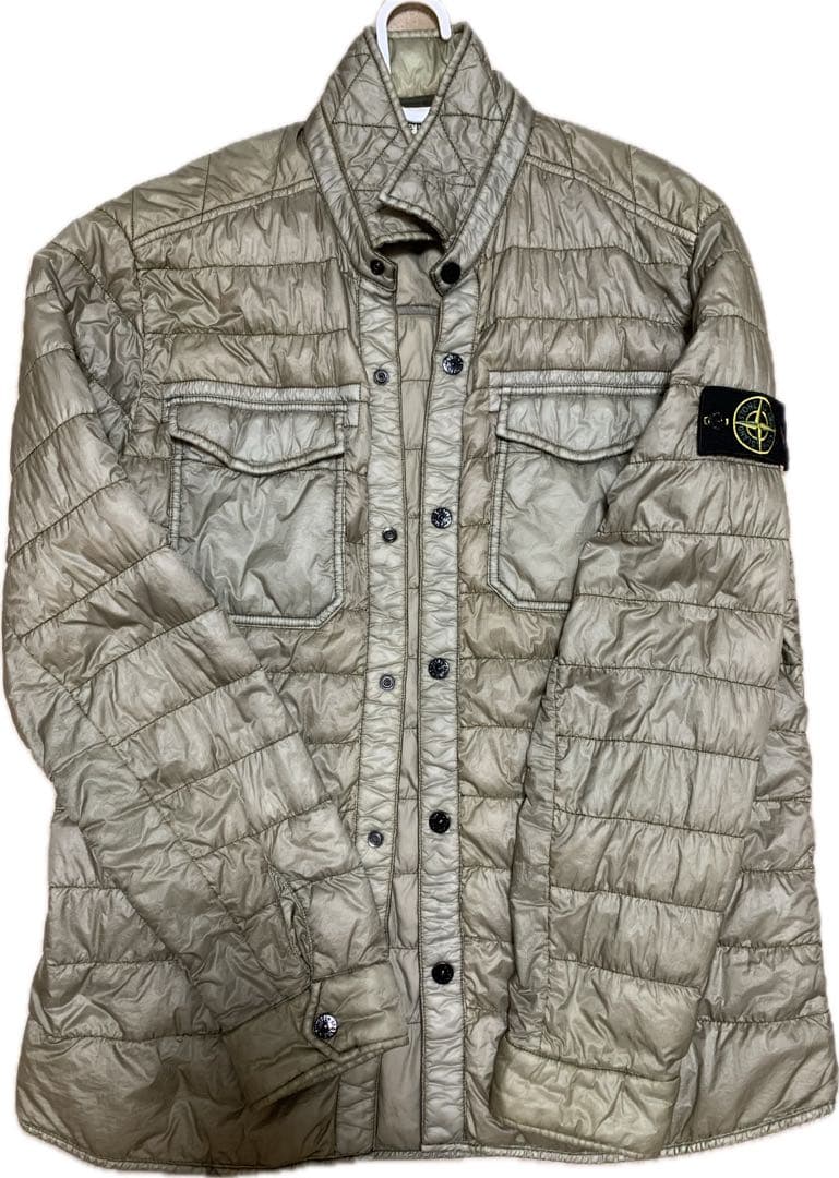 STONE  マイクロダウン シャツ ジャケット