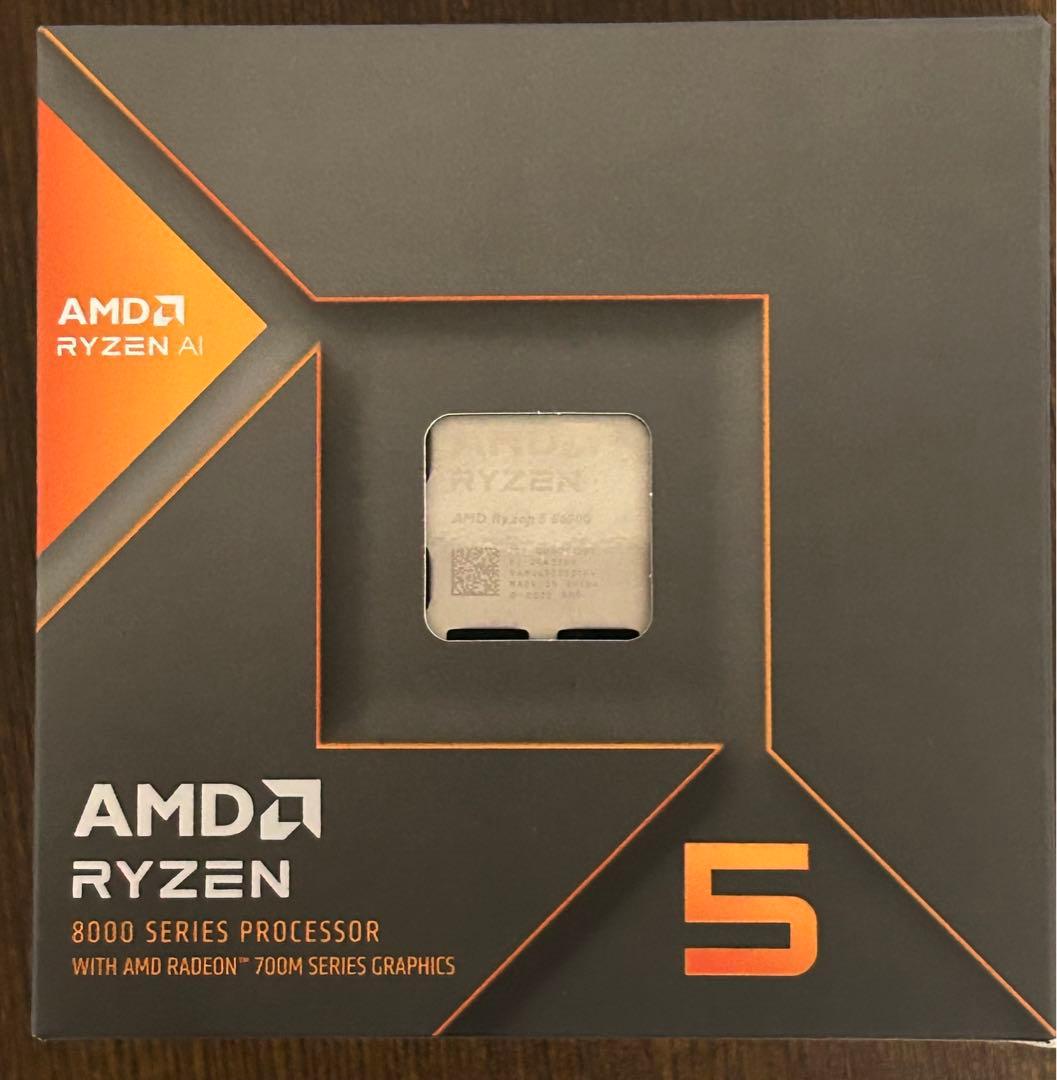 AMD Ryzen 5 8600G CPU 日本国内外正規品 開封のみ未使用品
