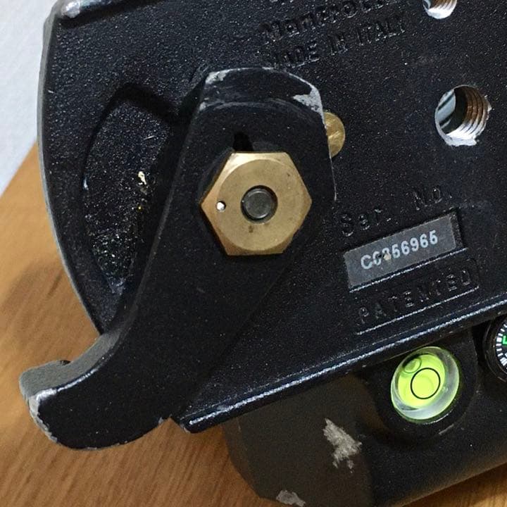 マンフロット Manfrotto 410 ギア 付き ジュニア 雲台