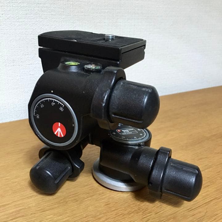 マンフロット Manfrotto 410 ギア 付き ジュニア 雲台