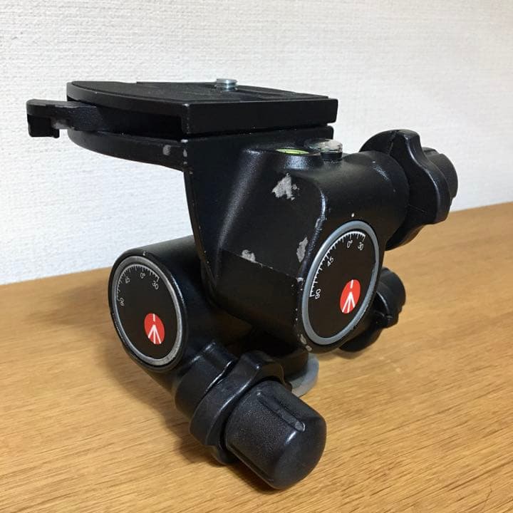 マンフロット Manfrotto 410 ギア 付き ジュニア 雲台