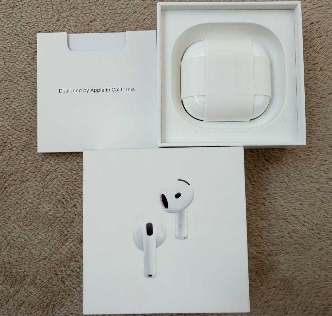 AirPods 4世代　ノイズキャンセリング搭載モデル　限定保証◯