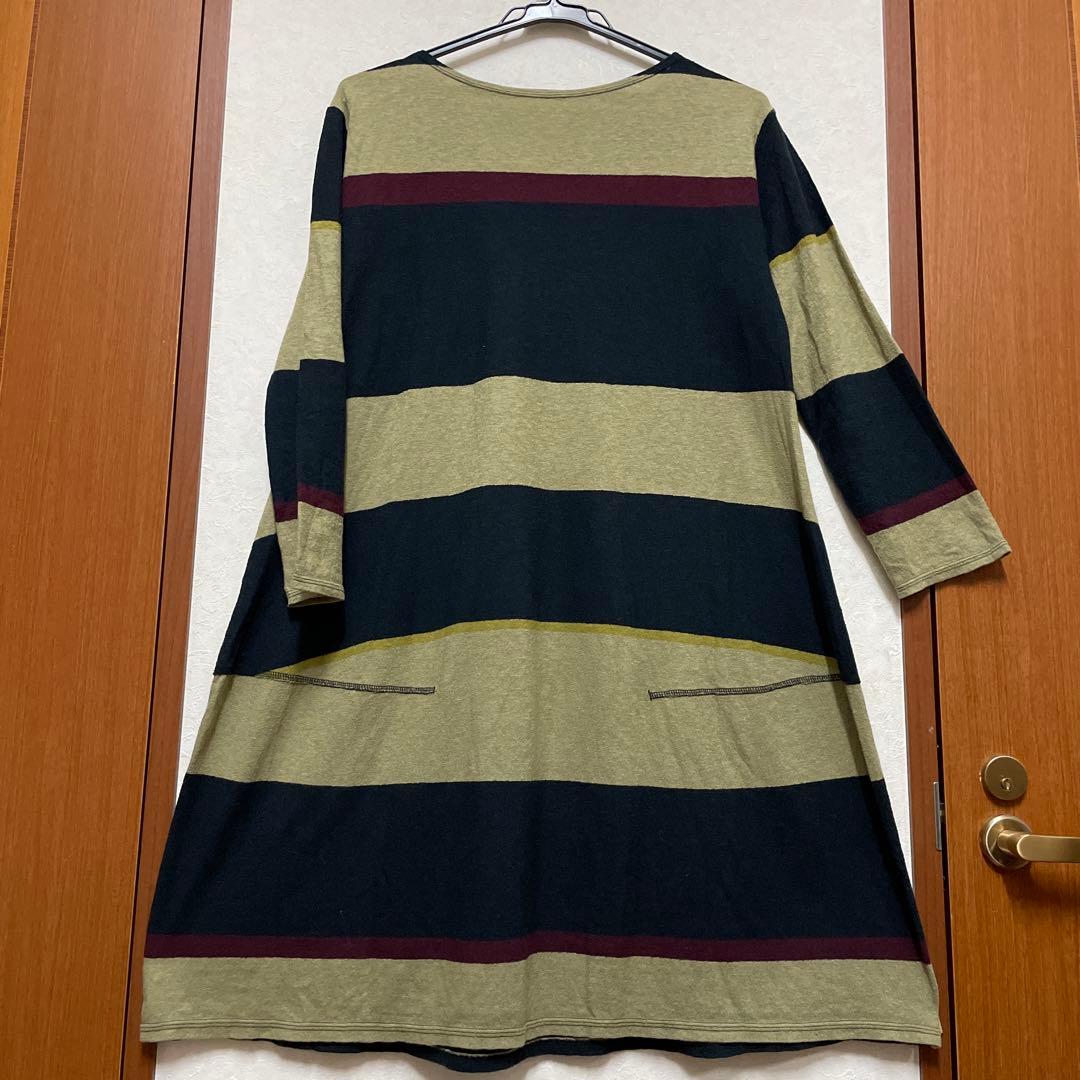ヨーガンレール　ババグリー　ボーダー　チュニック　ワンピース