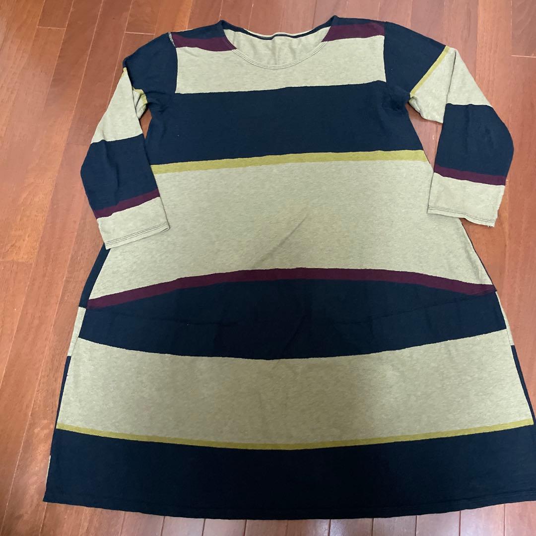 ヨーガンレール　ババグリー　ボーダー　チュニック　ワンピース