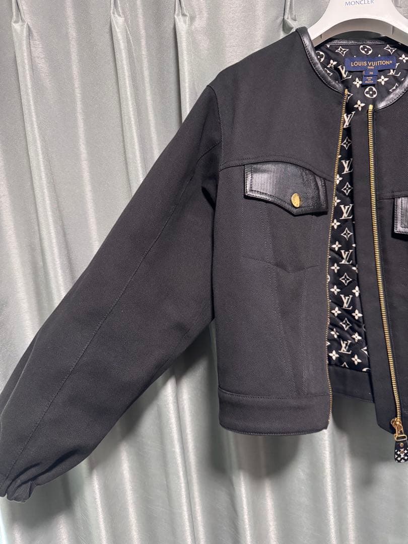 ルイヴィトン　ノーカラージャケット