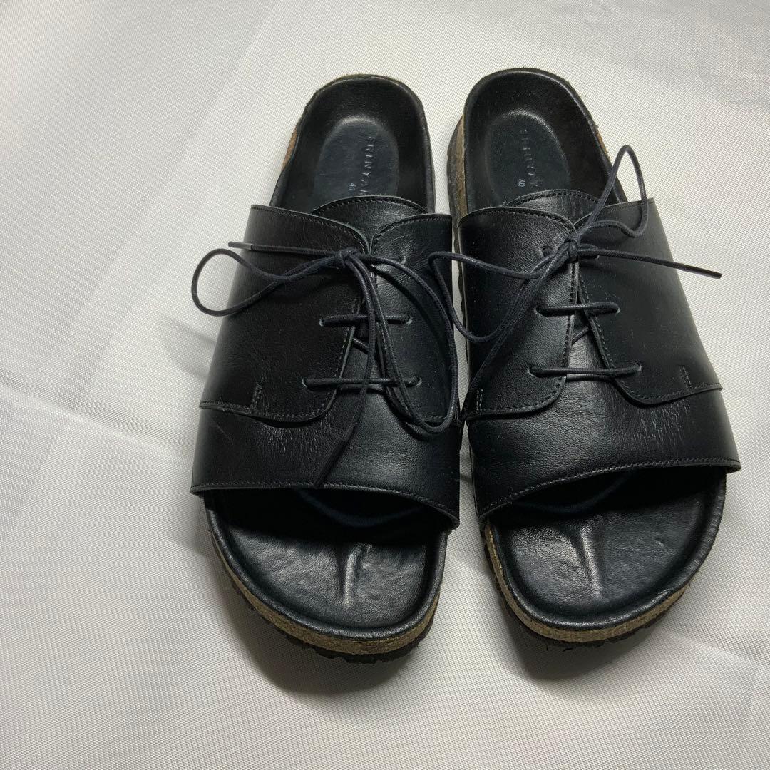 SHINYA KOZUKA シンヤコズカ レザー　サンダル 40