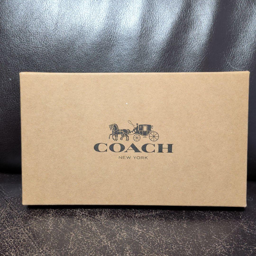 新品 COACH コーチ ロボット柄 ラウンドファスナー 長財布