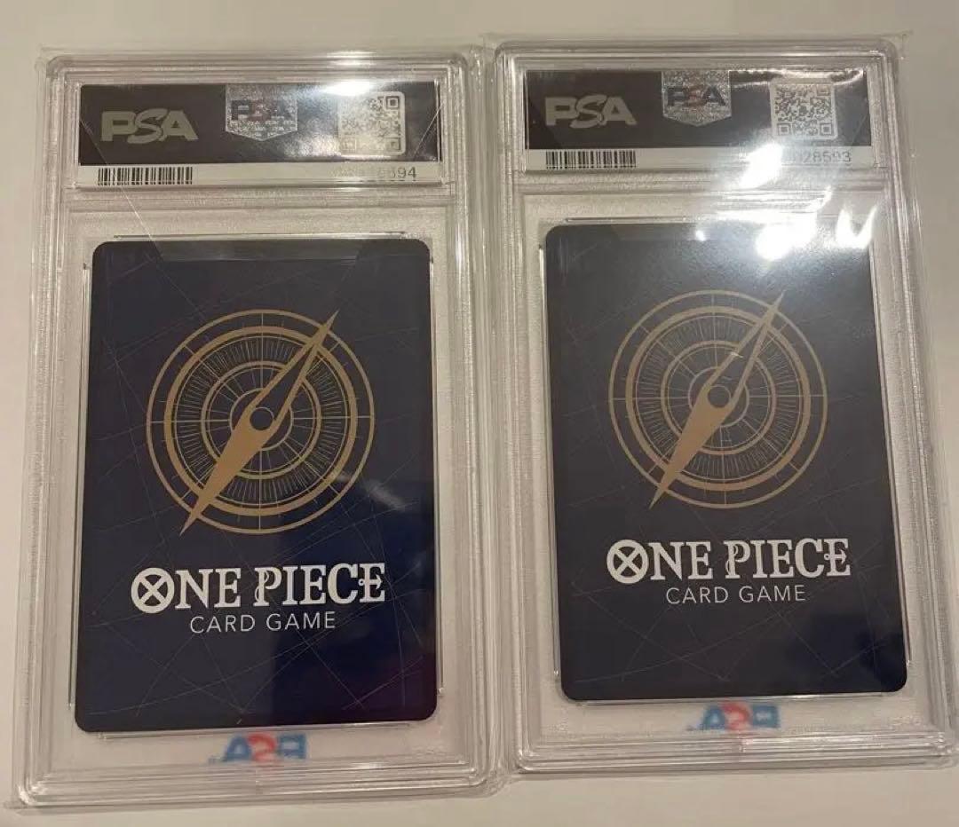 2連番　ワンピース　カード　ガルコレ　psa10 ナミ　2枚セット