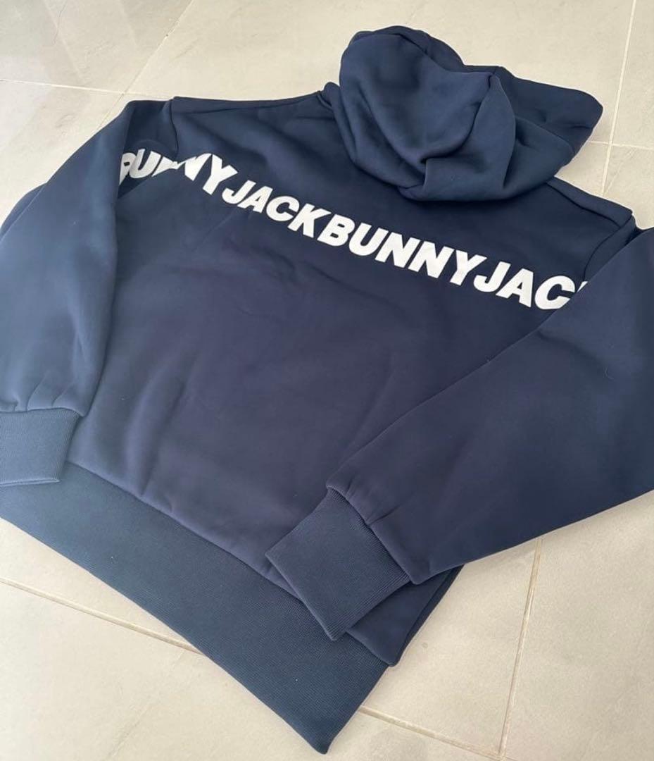 未使用品　ジャックバニー　裏起毛パーカー