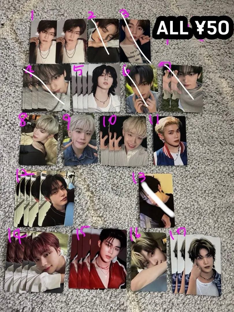 ZEROBASEONE ZB1 トレカ　まとめ売り※ハンビン追加