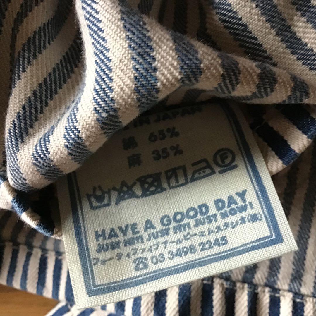 45r ストライプ カバーオール