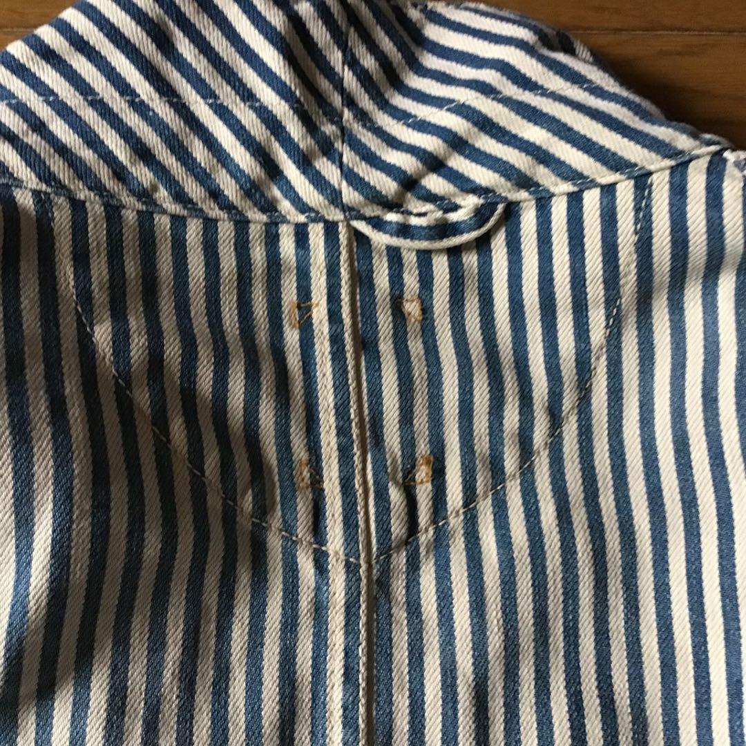 45r ストライプ カバーオール