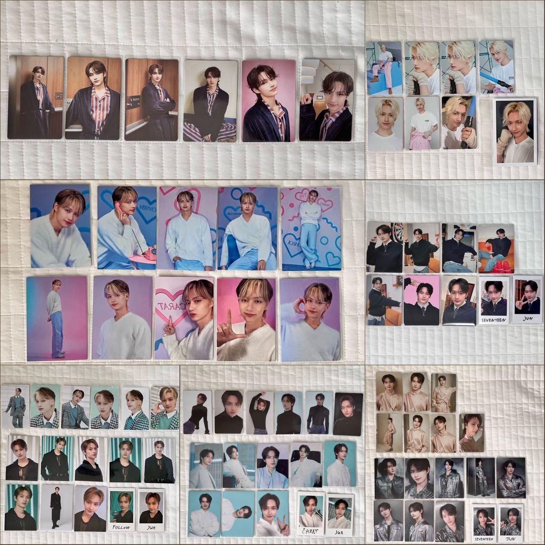 seventeen ジュン トレカ コンプ love follow again