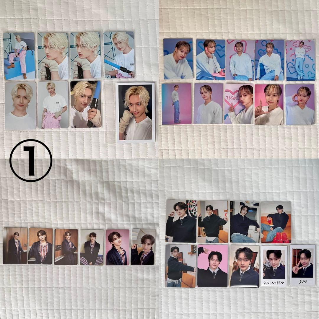 seventeen ジュン トレカ コンプ love follow again