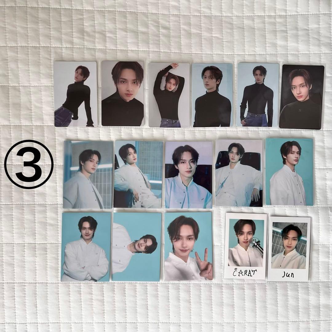 seventeen ジュン トレカ コンプ love follow again