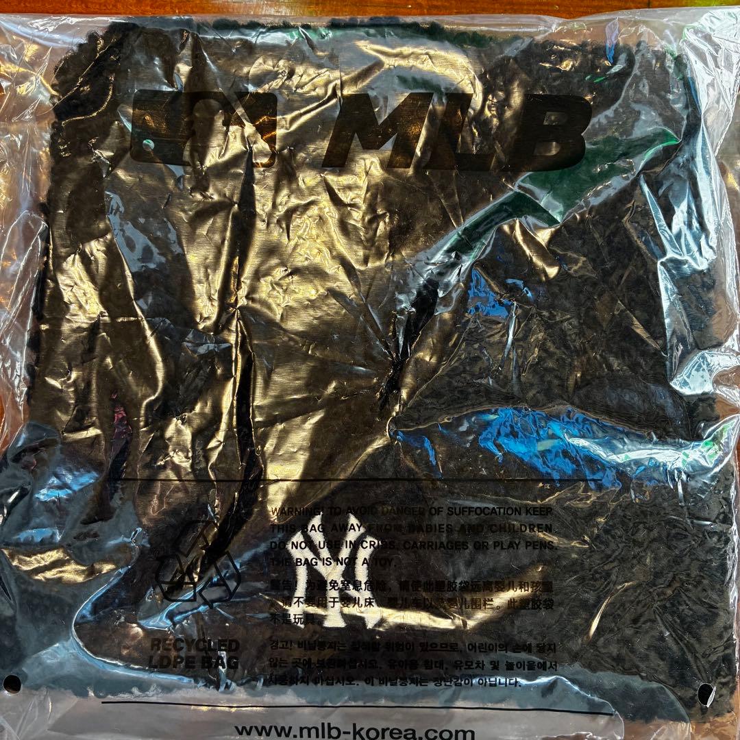 新品　韓国　MLB korea 猫耳　ニット帽　ブラック　カリナ