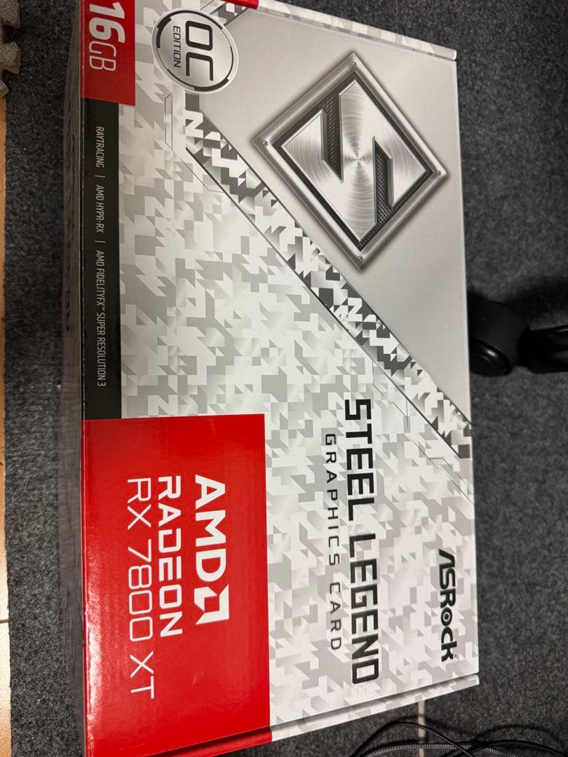 グラフィックボード・グラボ・ビデオカード ASRock Radeon RX 7800 XT 16GB