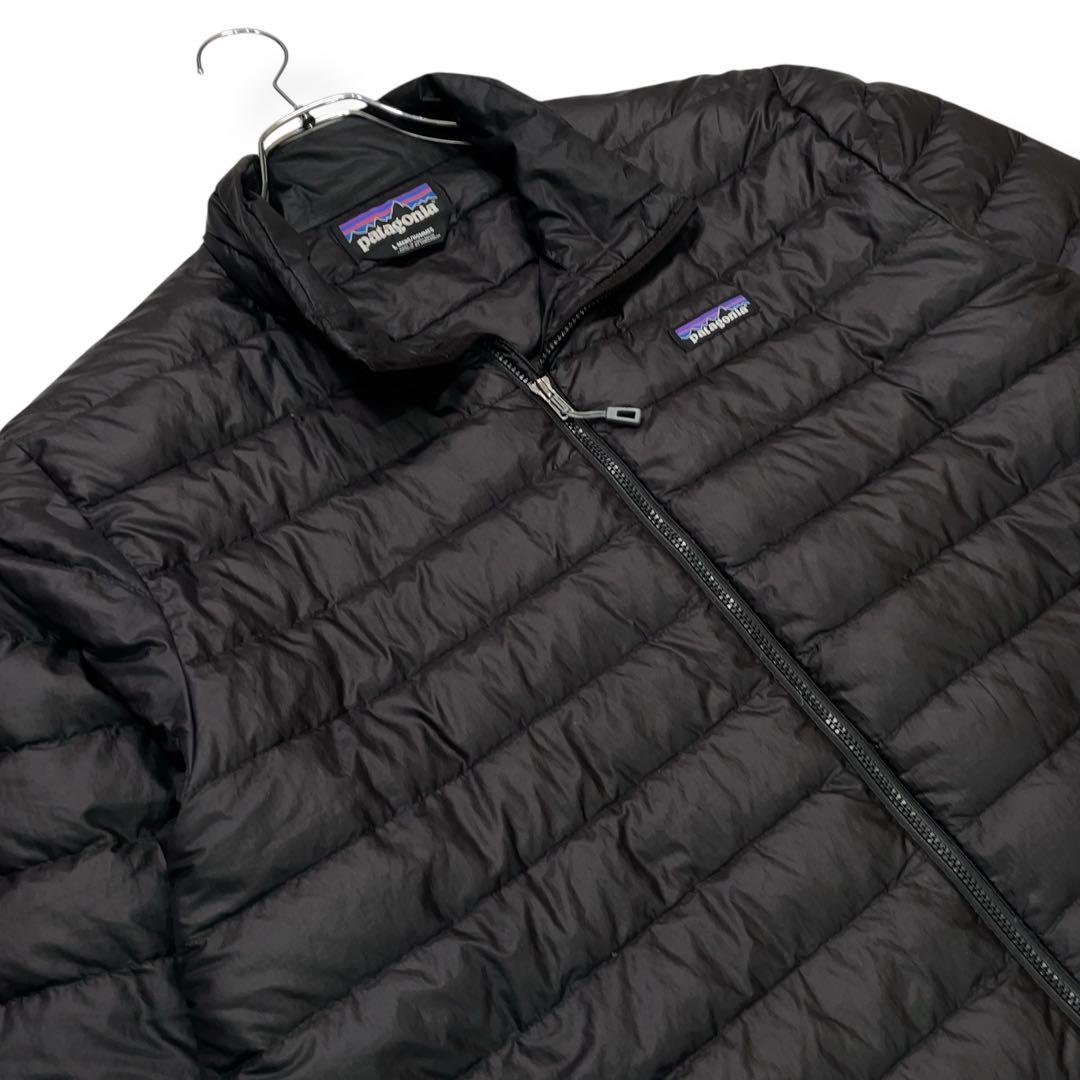 美品 patagonia 定番 ダウンジャケット ブラック L ダウンセーター