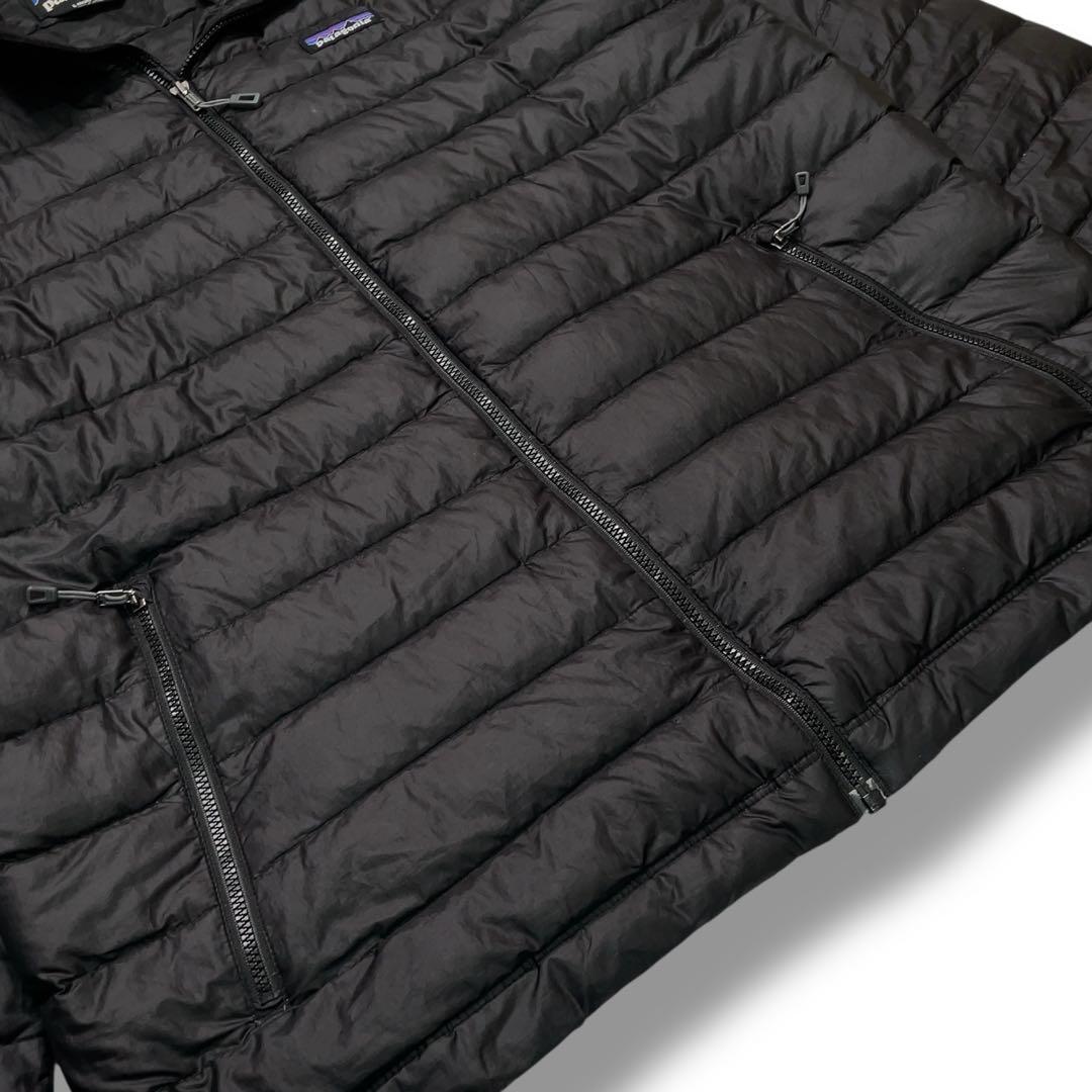 美品 patagonia 定番 ダウンジャケット ブラック L ダウンセーター