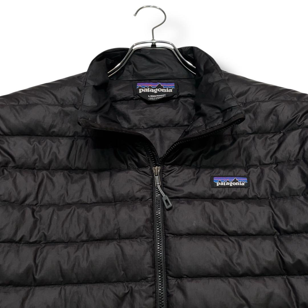 美品 patagonia 定番 ダウンジャケット ブラック L ダウンセーター