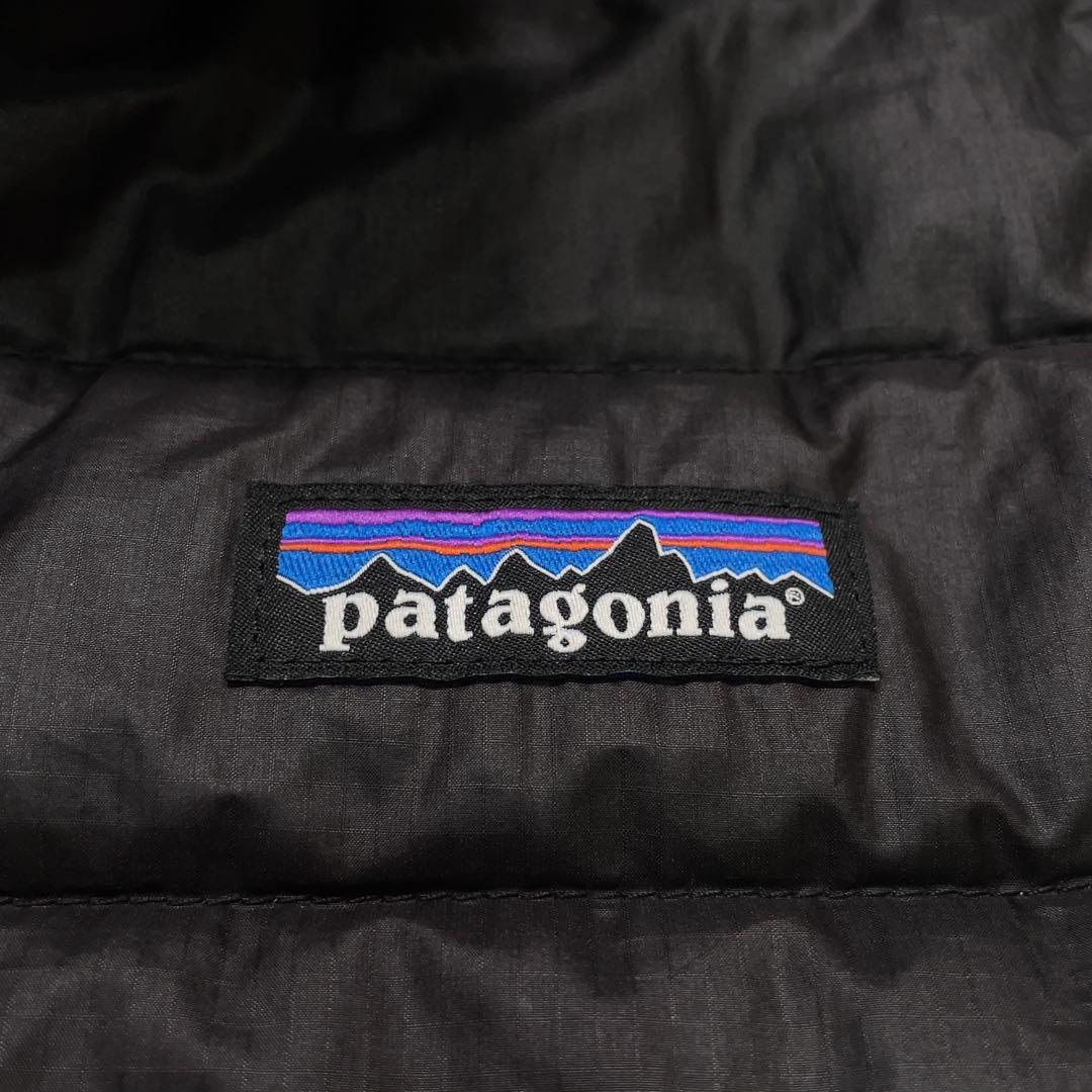 美品 patagonia 定番 ダウンジャケット ブラック L ダウンセーター