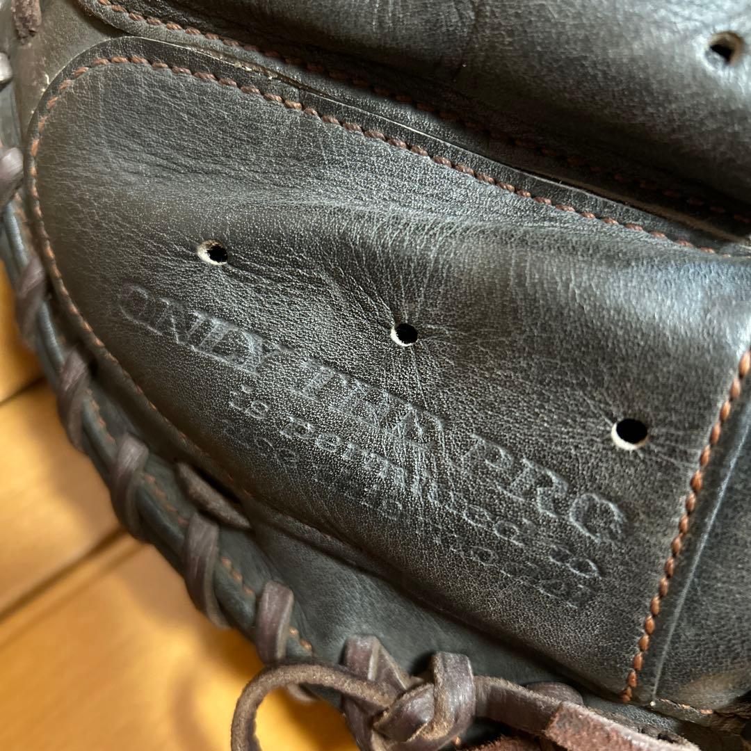 ハタケヤマ　キャッチャーミット オーダー 黒　硬式