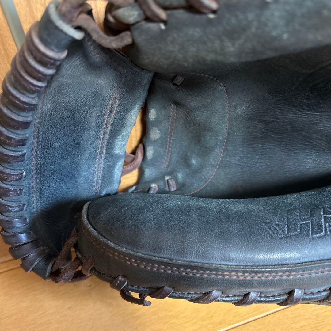 ハタケヤマ　キャッチャーミット オーダー 黒　硬式