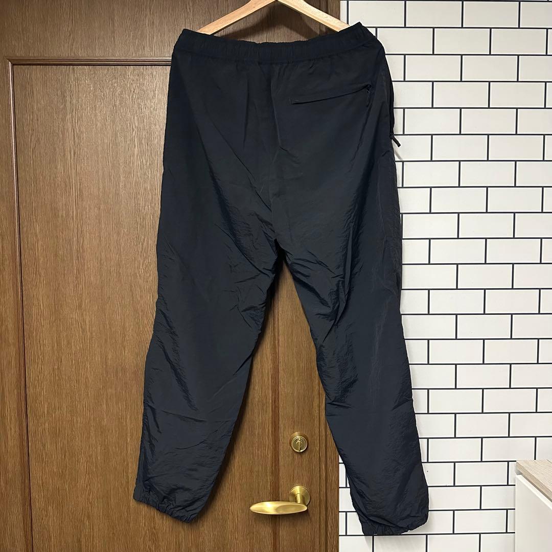 【美品】 ENNOY シャカシャカ　ナイロンパンツ トリプルブラック　L