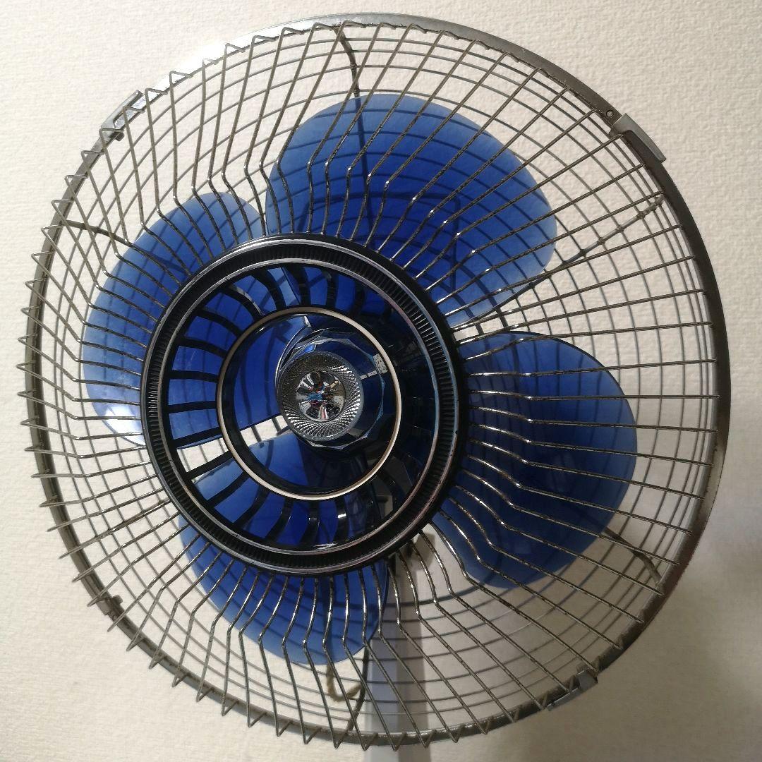 【動作確認済】レトロ 東芝 扇風機 DF-30W 昭和 スカイブルー