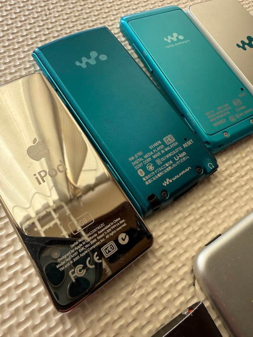 SONY NW-S765.S14 Apple iPod A1421等まとめ