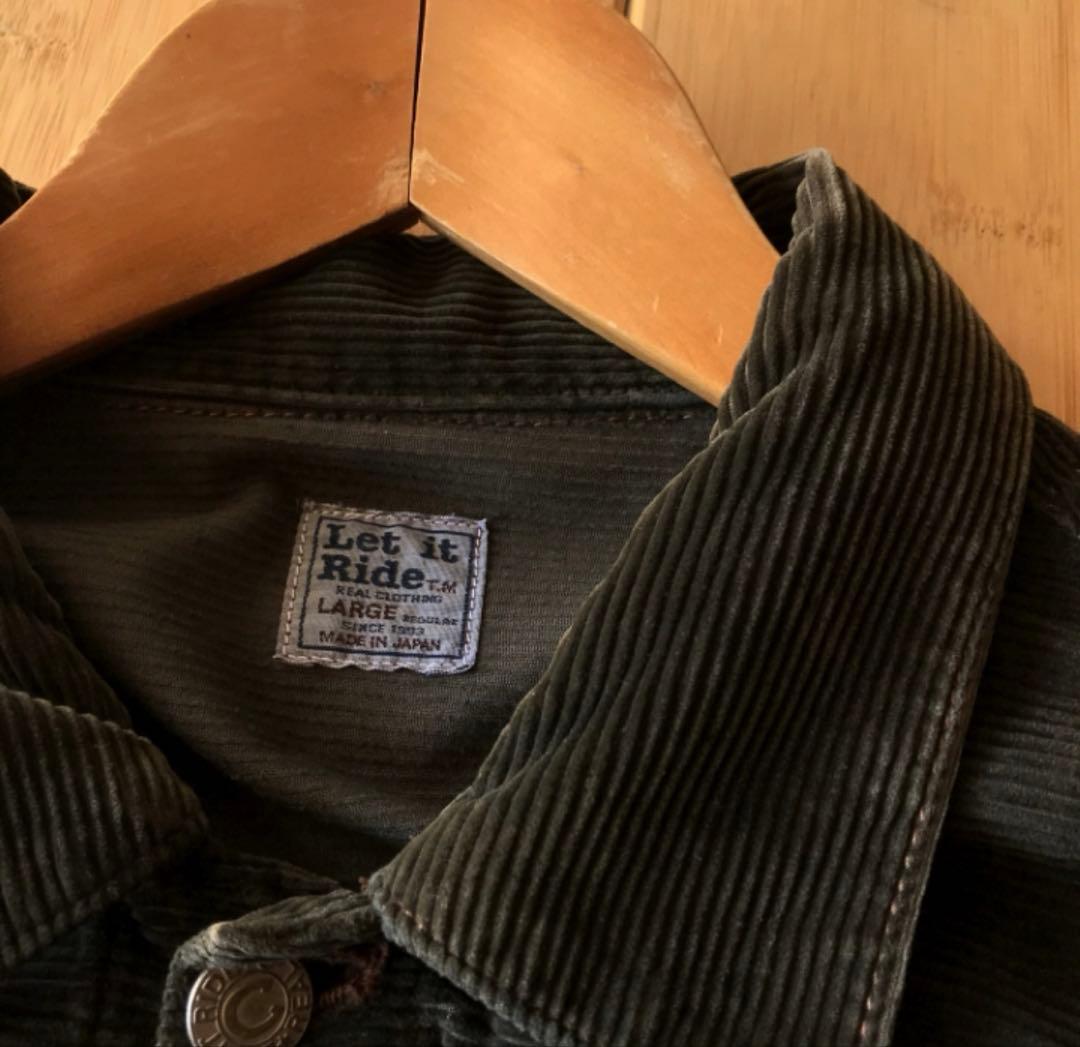 90s Let It Ride コーデュロイ 2nd ジャケット メンズ L