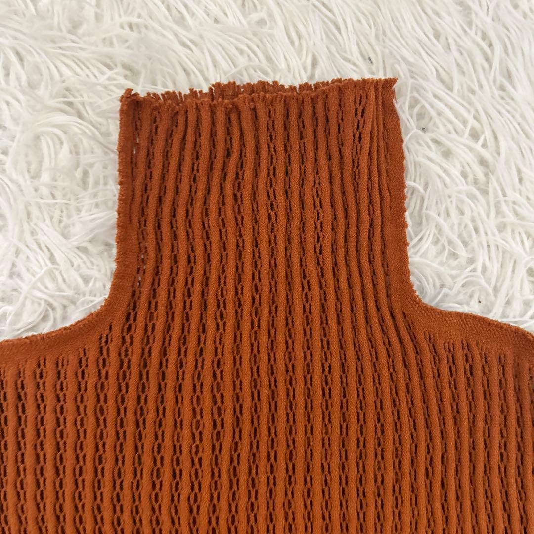 未使用級‼︎ A-POC イッセイミヤケメッシュ ハイネック カットソー