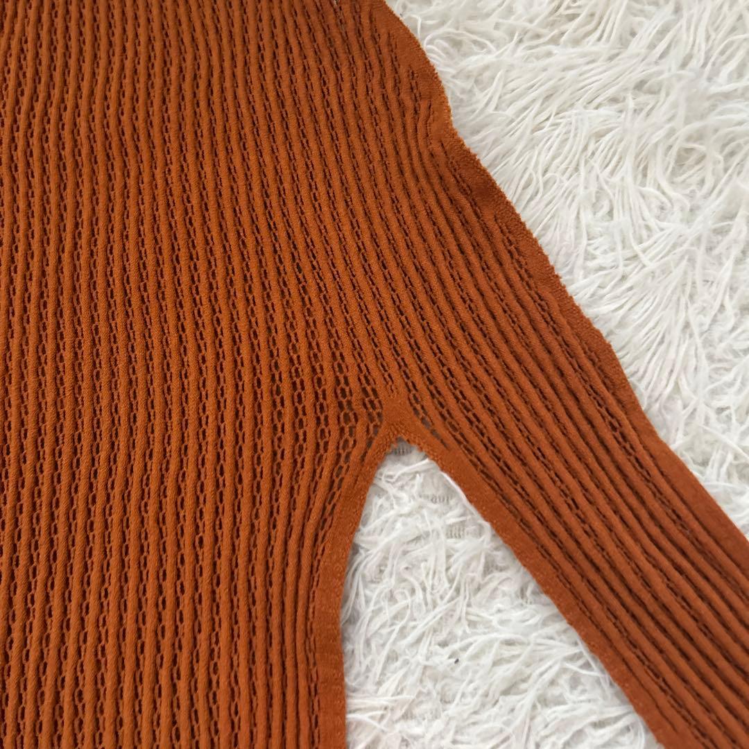 未使用級‼︎ A-POC イッセイミヤケメッシュ ハイネック カットソー