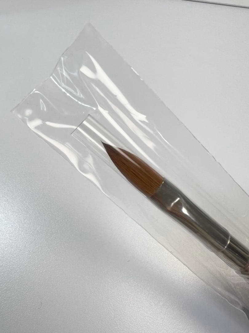 【匿名配送】Nail de Dance フラットネイルブラシ キャップ付スカルプ