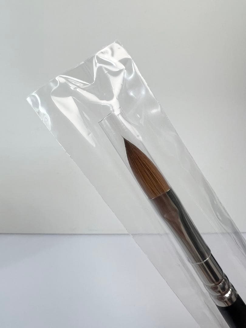 【匿名配送】Nail de Dance フラットネイルブラシ キャップ付スカルプ