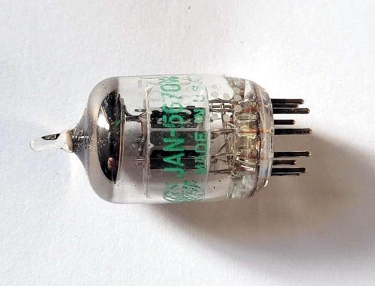 新品未使用米国真空管GE製　JAN 5670W / 2C51 M-730