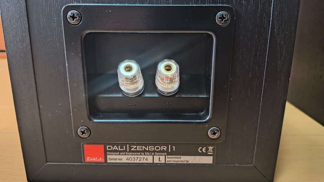 【完動品】DALI ZENSOR 1 ブラック ペア　ブックシェルフスピーカー