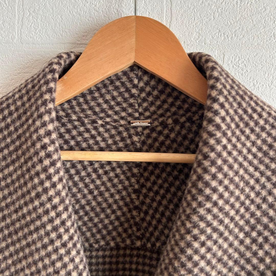 美品✨ミラオーウェン　接結ハーフ丈Aラインコート