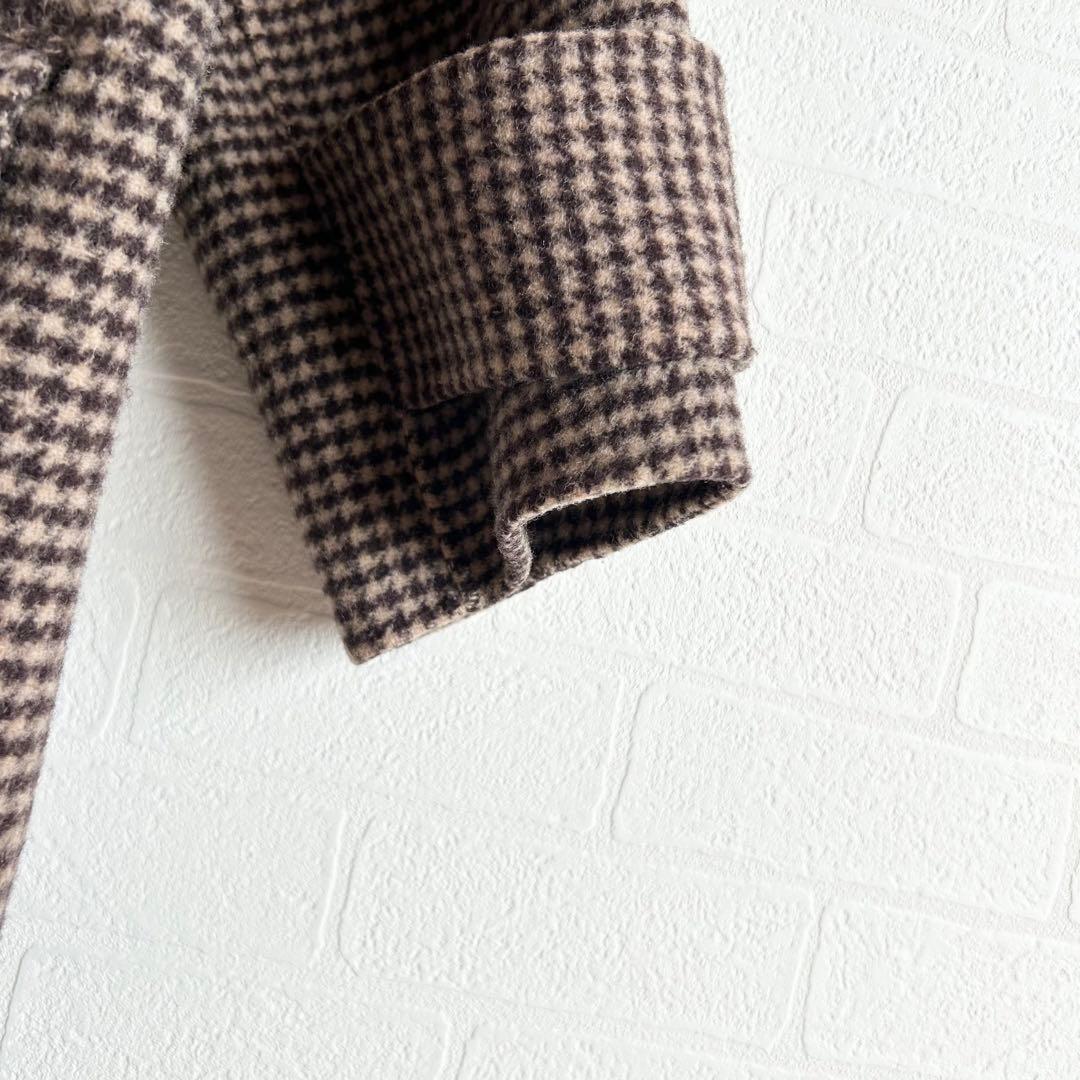 美品✨ミラオーウェン　接結ハーフ丈Aラインコート