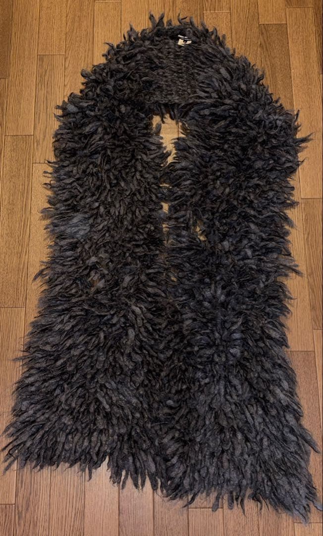 JUNYA WATANABE コムデギャルソン　シャギー　ファー　ストール