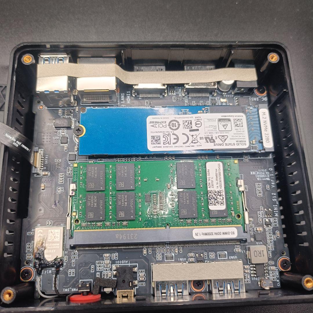 TRIGKEY ミニPC N100 Green G4 16GB SSD M.2