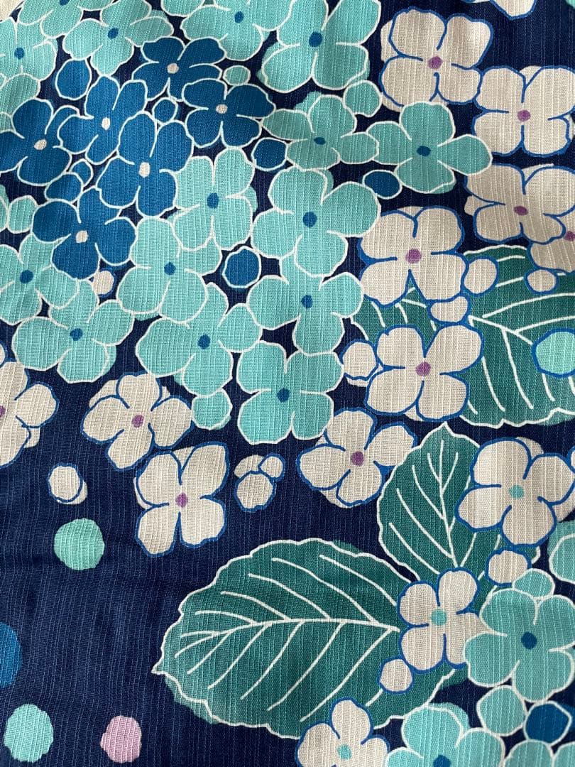 有村架純プロデュース❋紫陽花ネイビー 浴衣