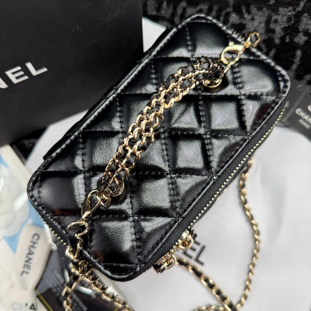 【限定特価】CHANEL ノベルティ バニティ型 ミニショルダー