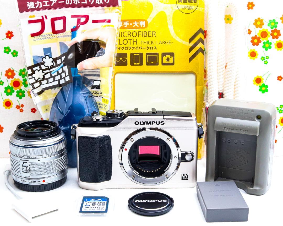 オリンパス PEN E-PL2☆人気機種☆スマホに転送☆シャンパンゴールド