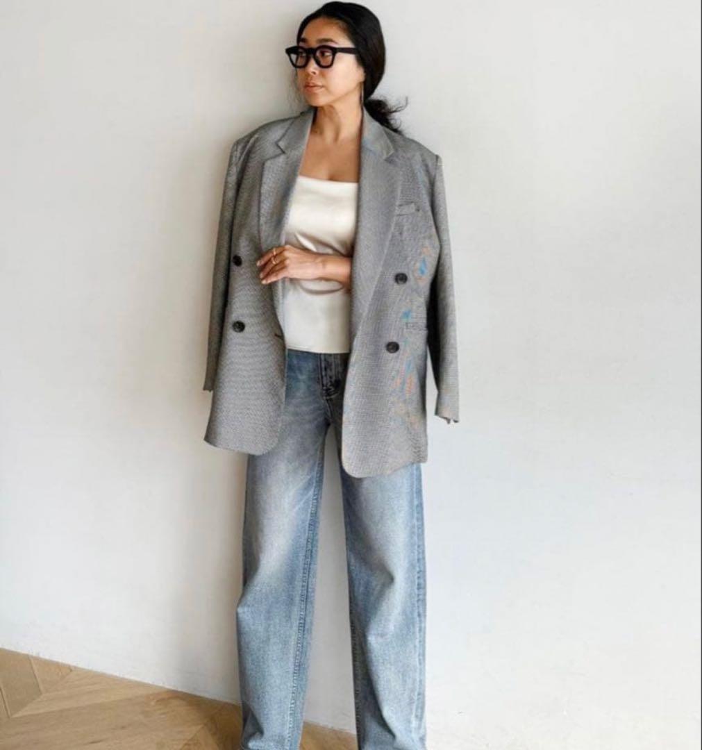 シールームリン　BOYFRIENDテーラードジャケット　ハウンドトゥースチェック