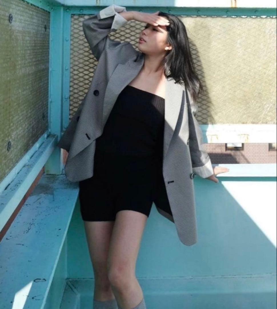 シールームリン　BOYFRIENDテーラードジャケット　ハウンドトゥースチェック