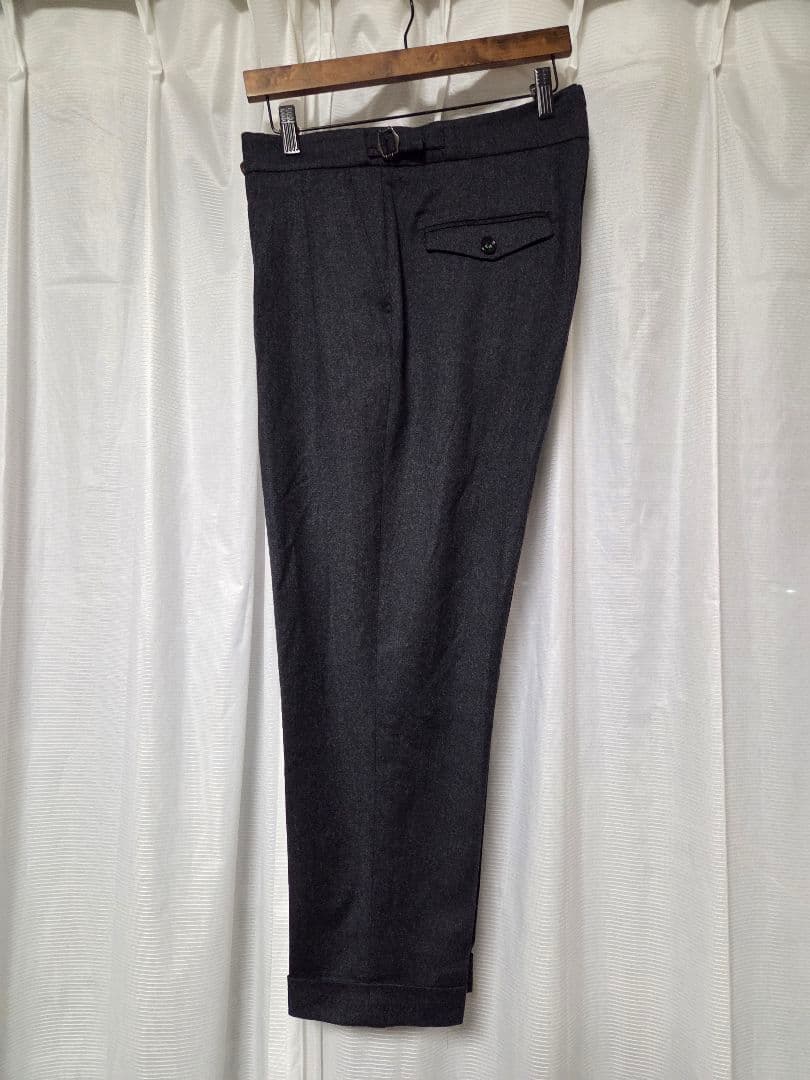 【美品】ベルウィッチ　hankyu scotch　REDA製　濃灰　46　秋冬